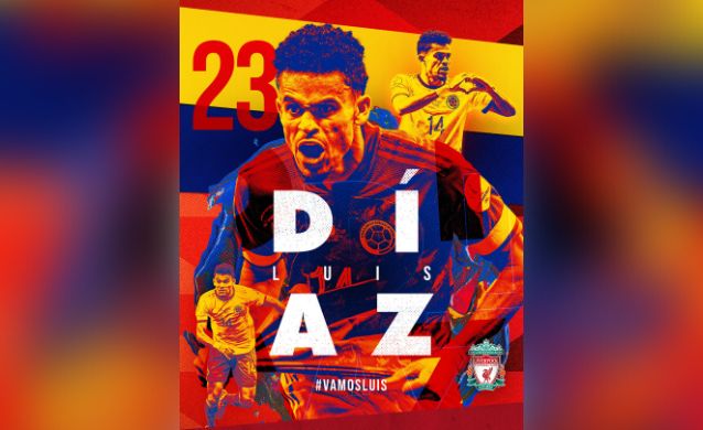 ¡Es oficial! Luis Díaz es nuevo jugador de Liverpool