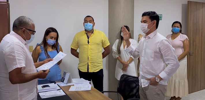 Cristian Valdés, designado como jefe de Control Interno del municipio de Urumita