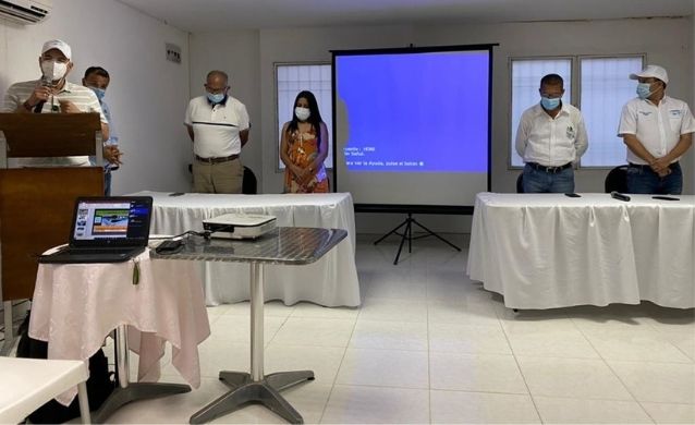 Socializan proyecto de construcción del parque de la Escuela Normal