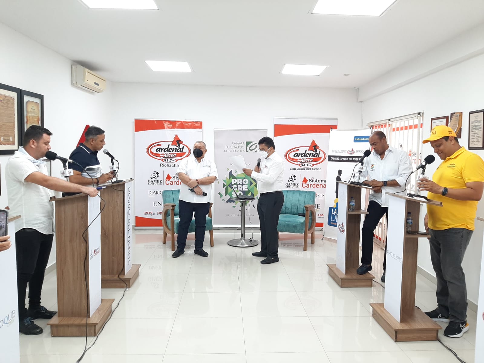 Candidatos expusieron sus propuestas en el primer ‘Gran Debate Radial’ de Cardenal