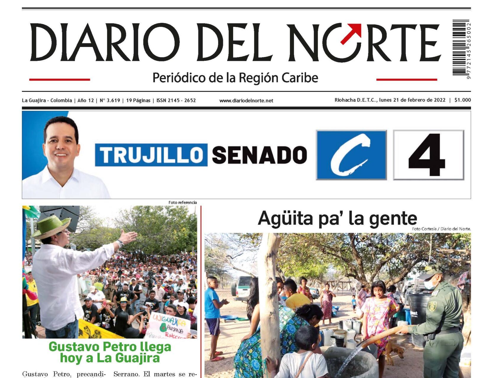 Edición digital 21 de febrero, 2021