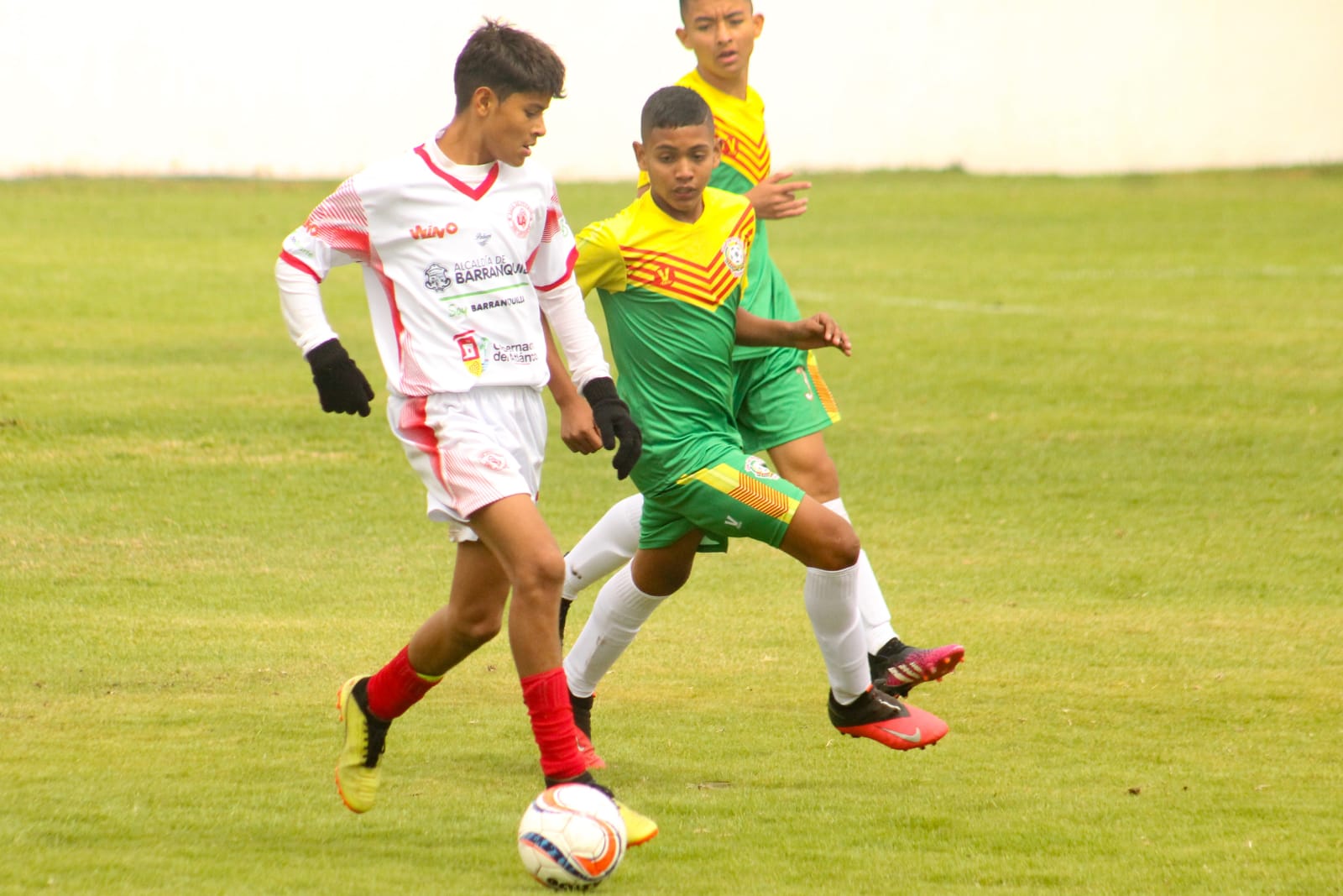 Atlántico celebró su primera victoria en el Torneo Nacional Infantil
