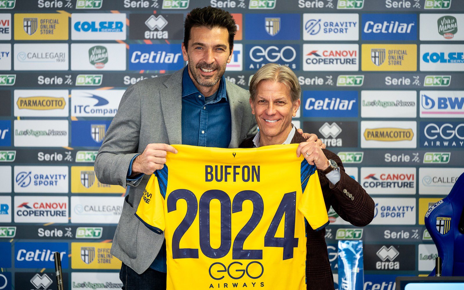 Gianluigi Buffon renovó con el Parma hasta el 2024: jugaría hasta los 46 años