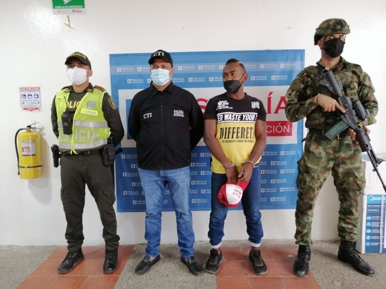 Detenido por tener orden de captura por tráfico, fabricación o porte de estupefacientes