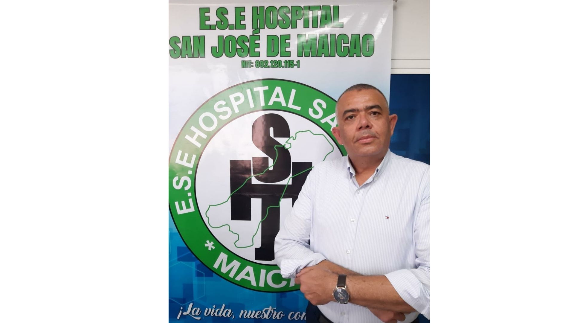 Larry Laza Barrios, nuevo interventor del Hospital San José de Maicao