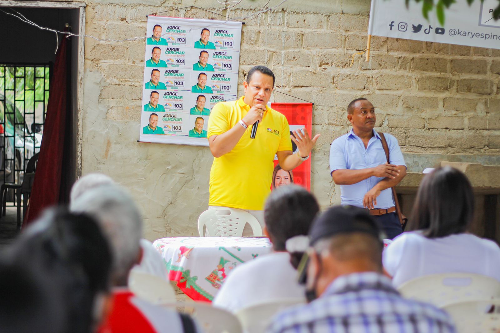 “#HagamosEquipo con Jorge Cerchar” se posicionó en La Guajira
