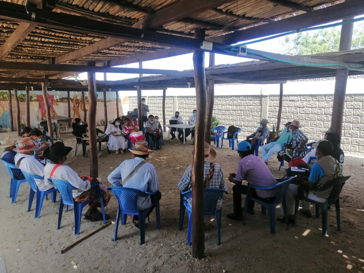 Tras diálogo, comunidades indígenas permiten mantenimiento de estación de gas natural en Manaure