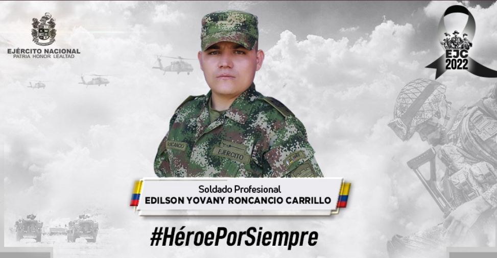 Ataque con explosivos del ELN deja un soldado muerto en Arauca