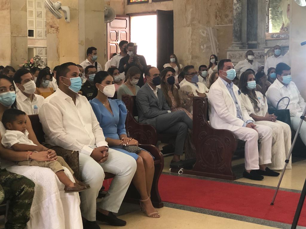 Autoridades de Riohacha y La Guajira en la eucaristía por la Virgen de Los Remedios