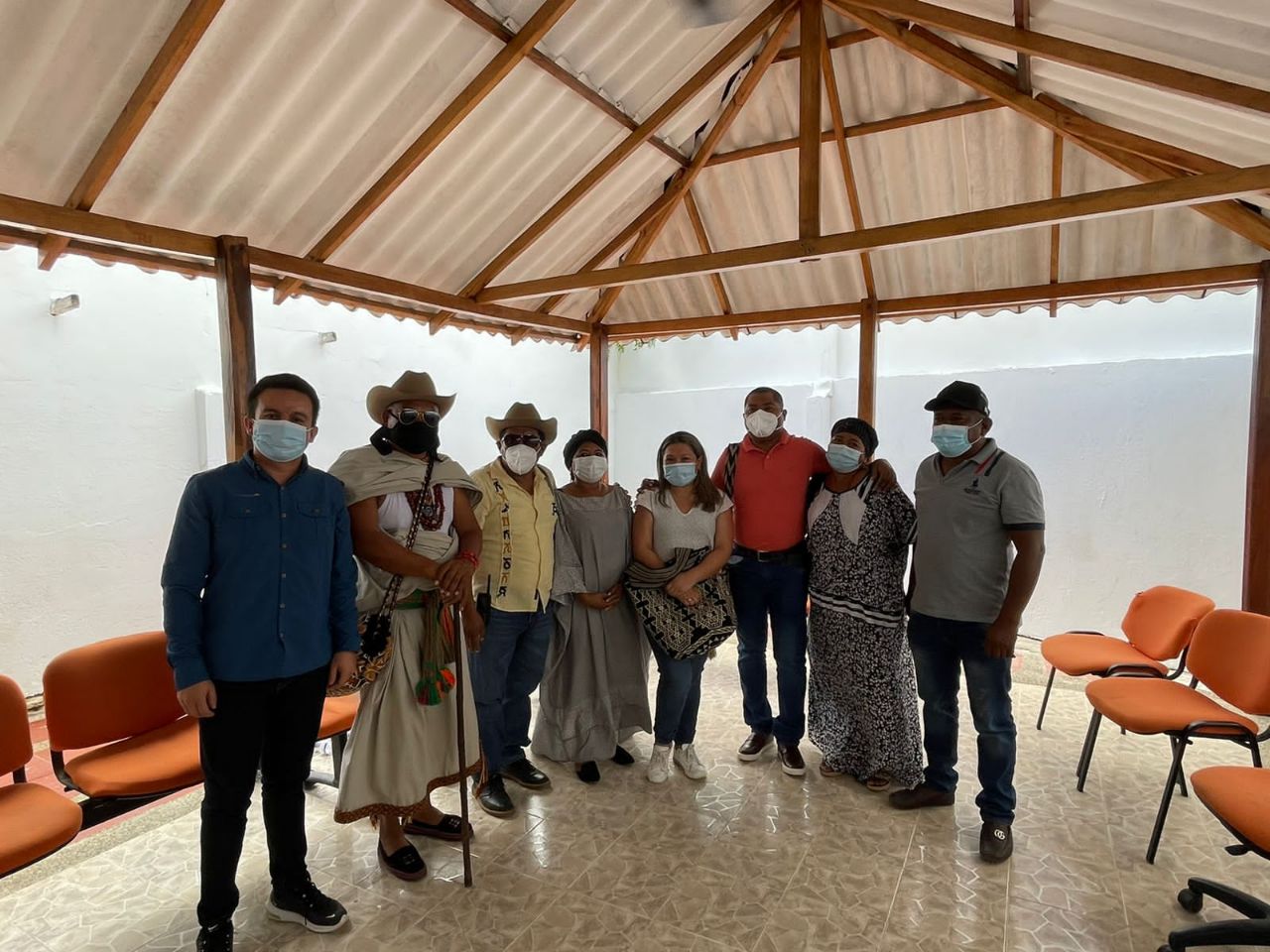 Pacto de paz y convivencia en la comunidad  Aluyaain de Uribia, entre los clanes Epieyu y Pushaina