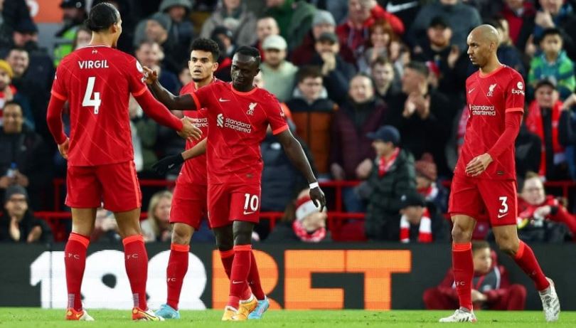 Con gol de Mané, Liverpool derrota al West Ham en la Premier League