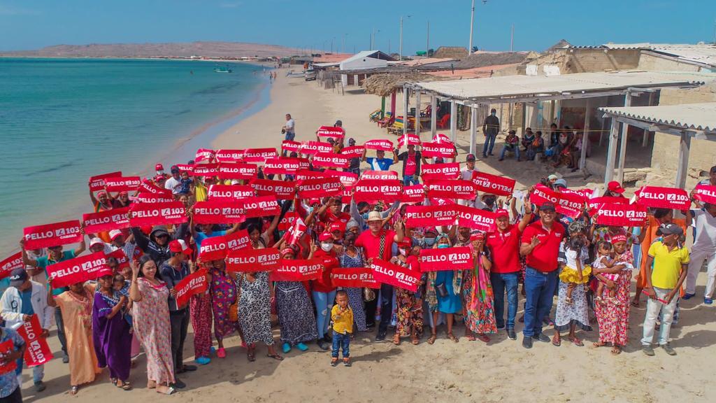 Más de 11 mil líderes políticos y sociales de La Guajira, respaldan la candidatura de ‘Pello Pello’ Solano