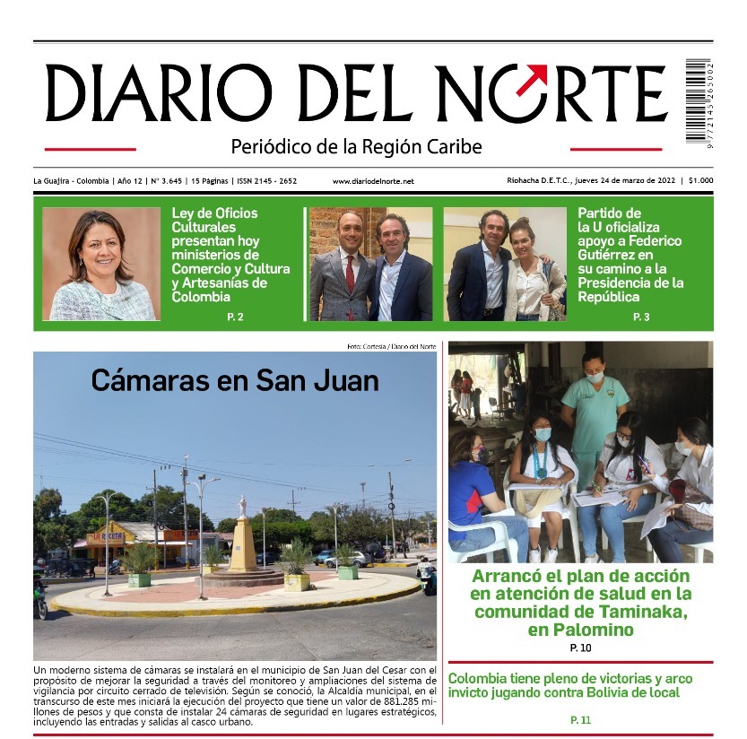 Esta es nuestra edición digital del jueves 24 de marzo, de 2022