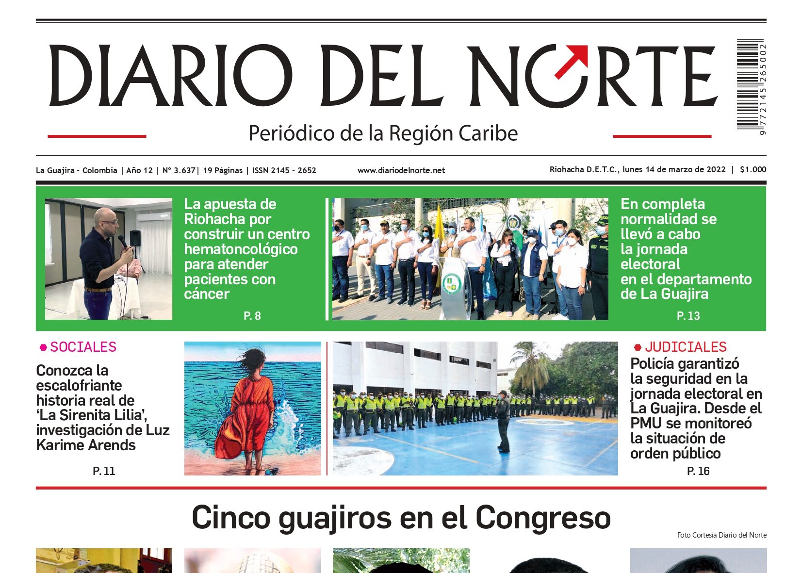 Edición digital – 14 de marzo de 2022