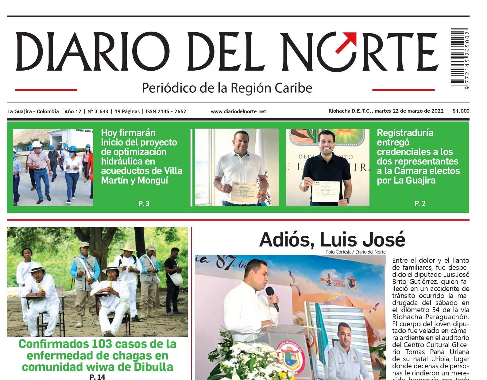 Edición digital – 22 de marzo de 2022