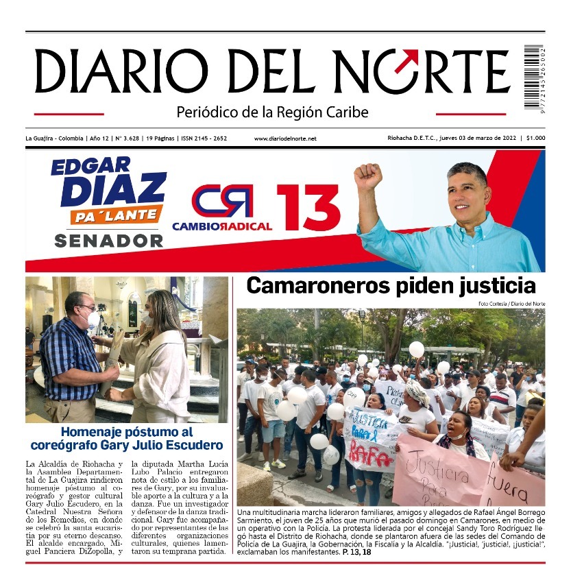 Edición digital de este 3 de marzo de 2022