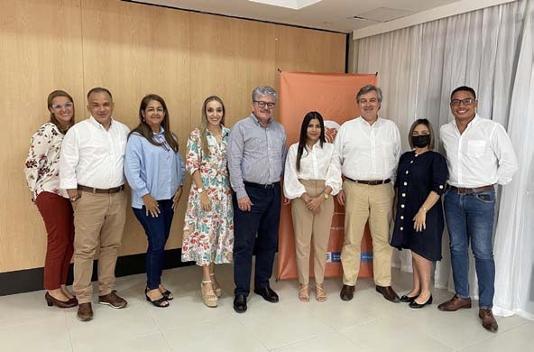 Uniguajira y Positiva dialogan sobre el regreso presencial seguro a las actividades académicas