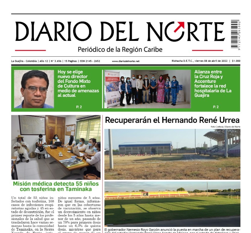 Esta es nuestra edición digital del viernes 8 de abril, de 2022