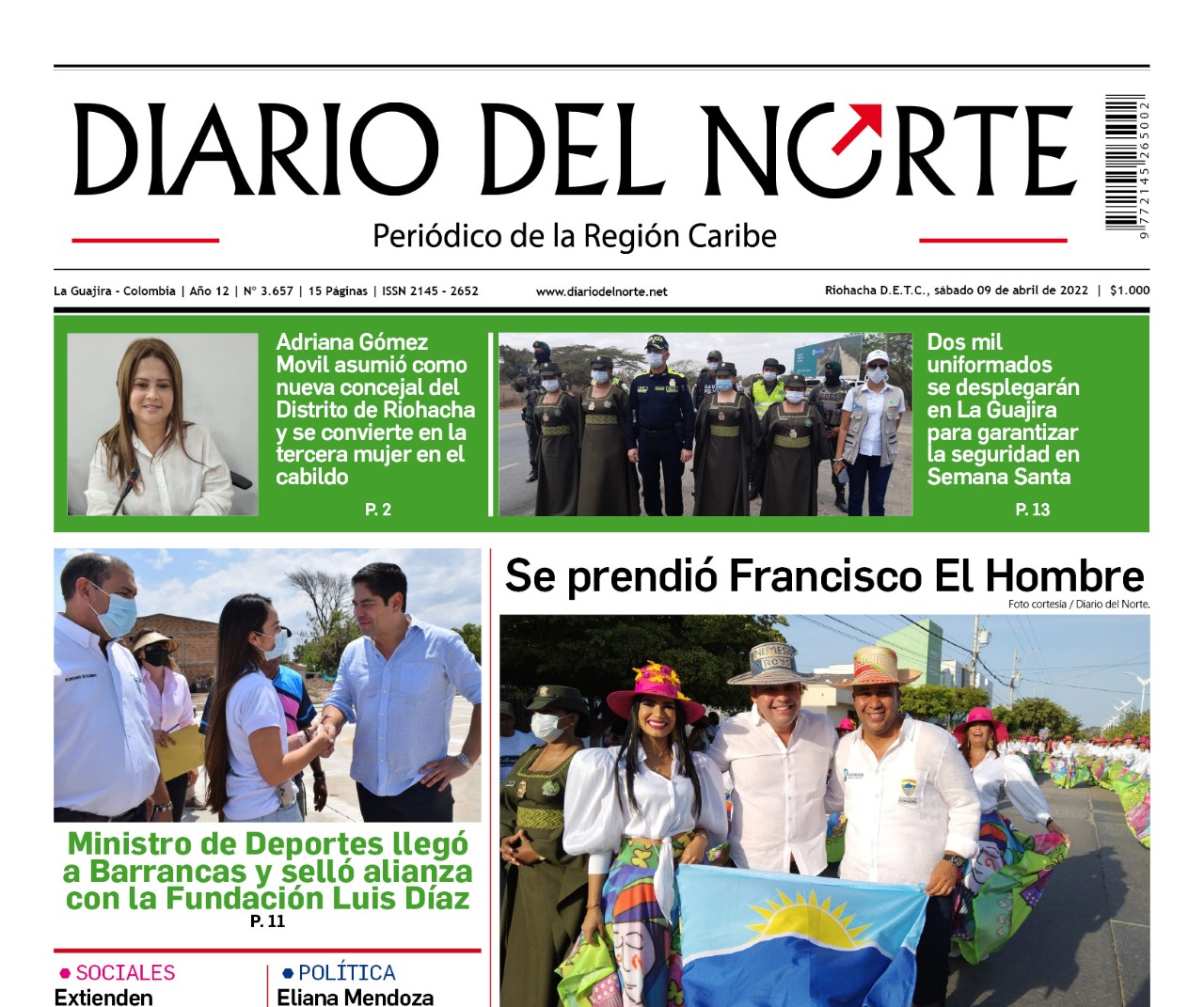 Edición digital – 9 de abril de 2022