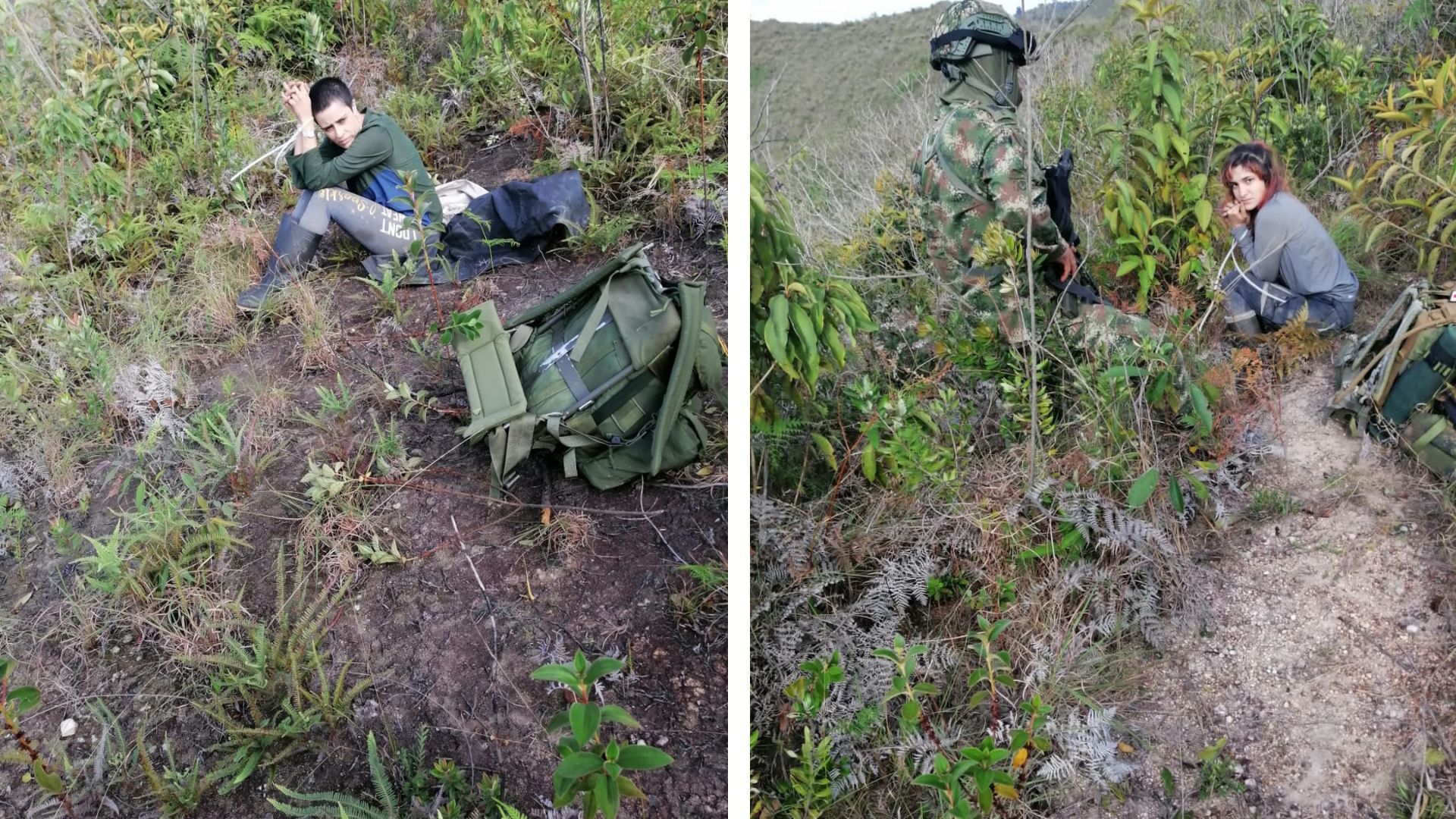 Capturada en el sur de Bolívar alias Violeta y abatido ‘César’, señalados de ser integrantes del ELN