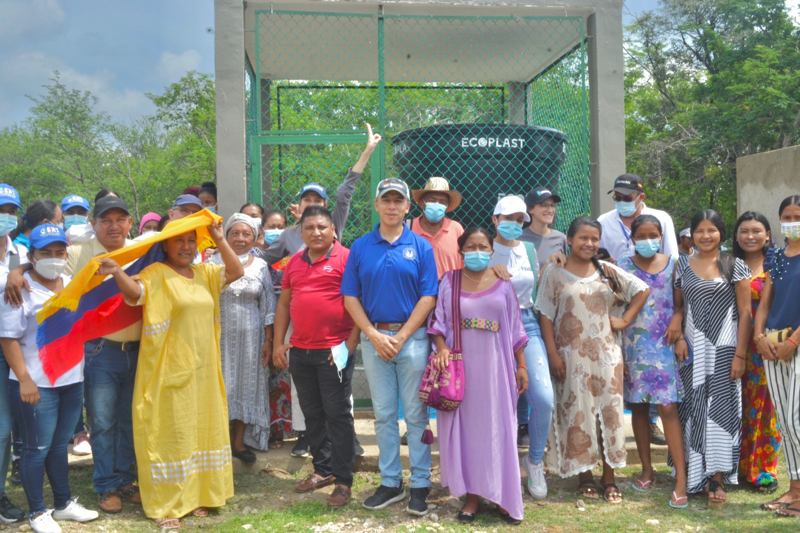Se inauguró planta de ultra filtración de agua en resguardos indígenas de Barrancas