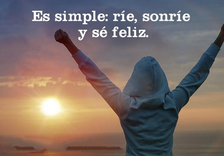 ¡Por favor, sé feliz!