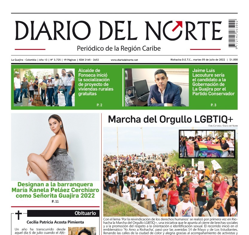 Esta es nuestra edición digital del martes 5 de julio, de 2022