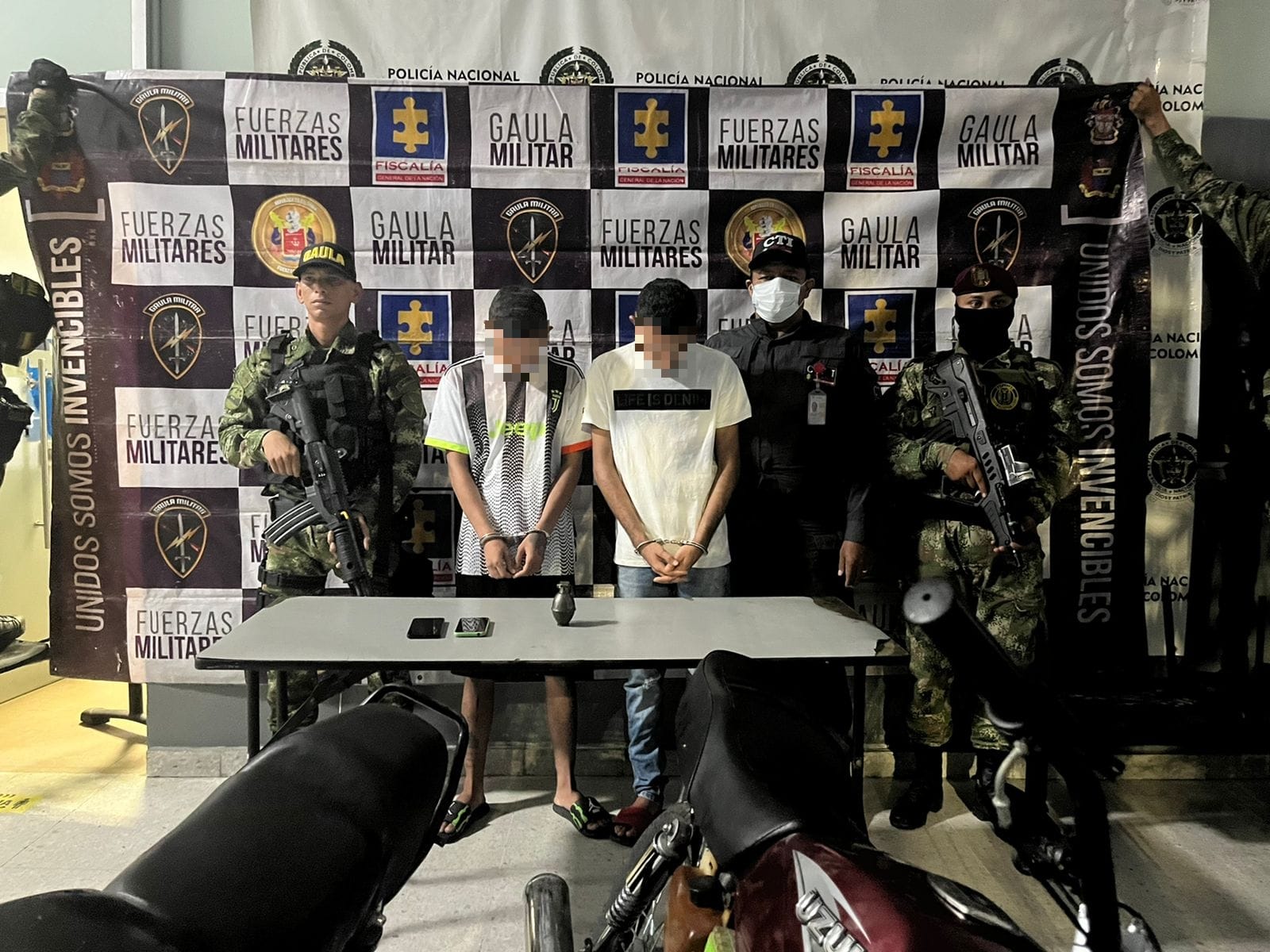 Capturados dos presuntos integrantes de ‘Los Costeños’, en Malambo