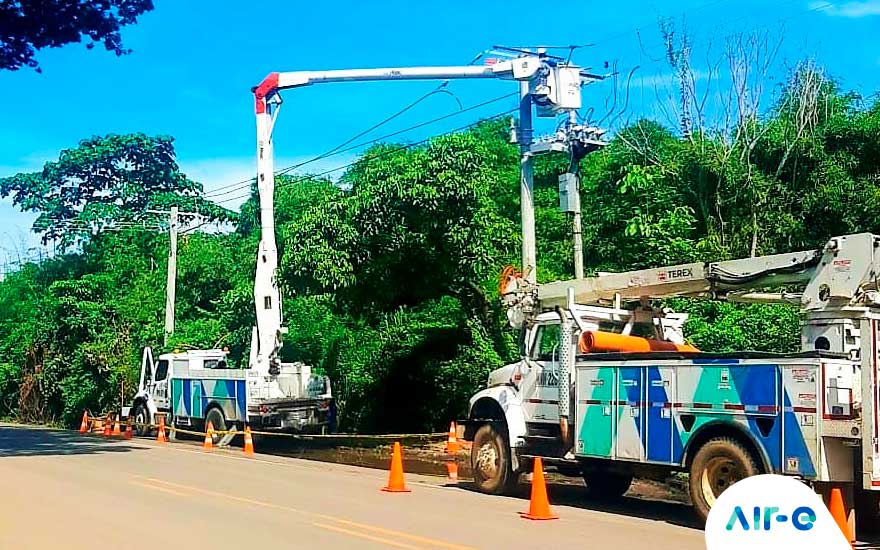 Air-e activó plan de contingencia por alerta de lluvias en La Guajira