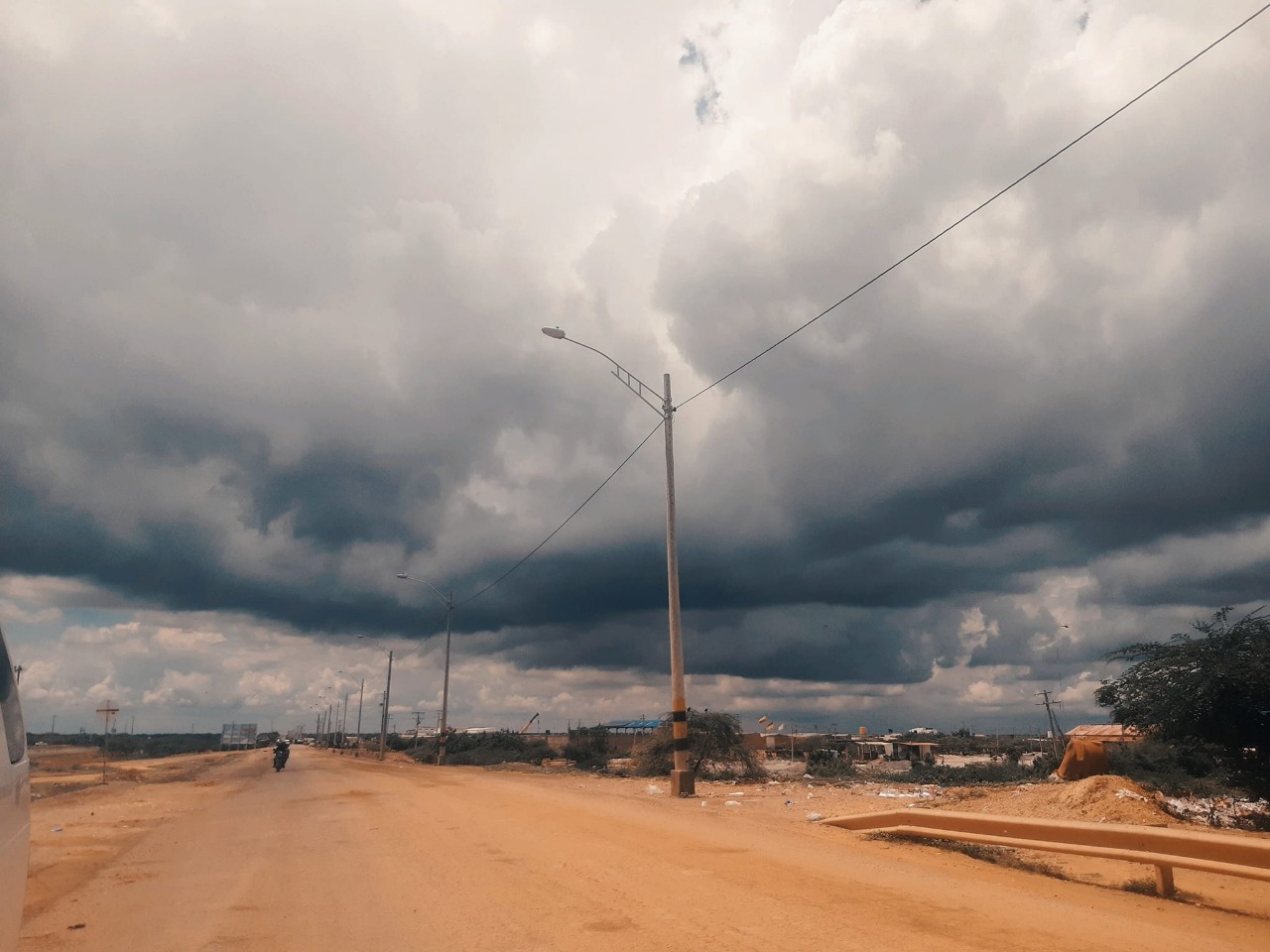 Huracán ‘Fiona’ causó lluvias leves acompañadas de tormentas eléctricas en municipios del sur de La Guajira