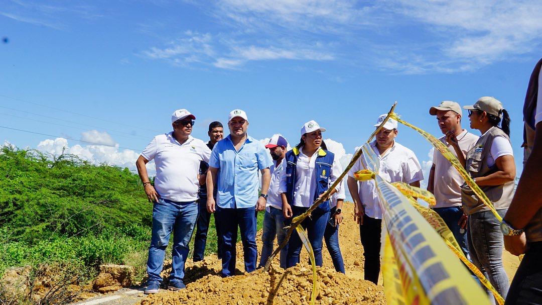 Gobernación de La Guajira habilita la vía Manaure – Uribia