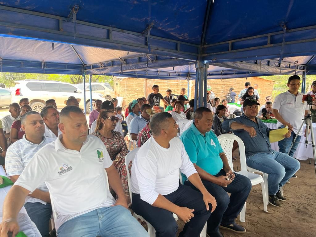 En Audiencia Pública, Gobernación de La Guajira socializó acciones en Caicemapa, ante emergencia por fuertes lluvias