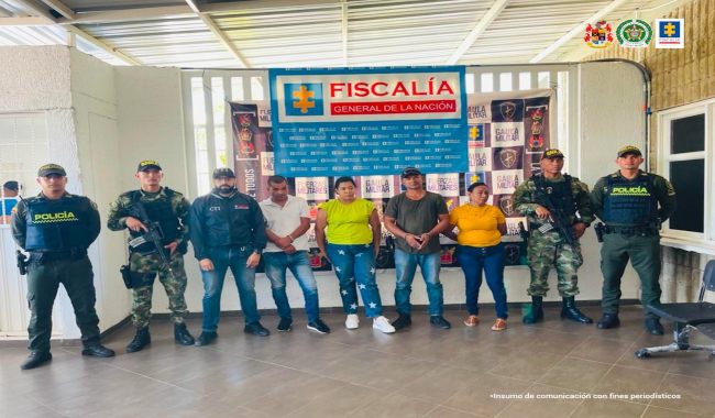 Judicializados siete presuntos integrantes de ‘Los Vallenatos’, dedicados a la estafa
