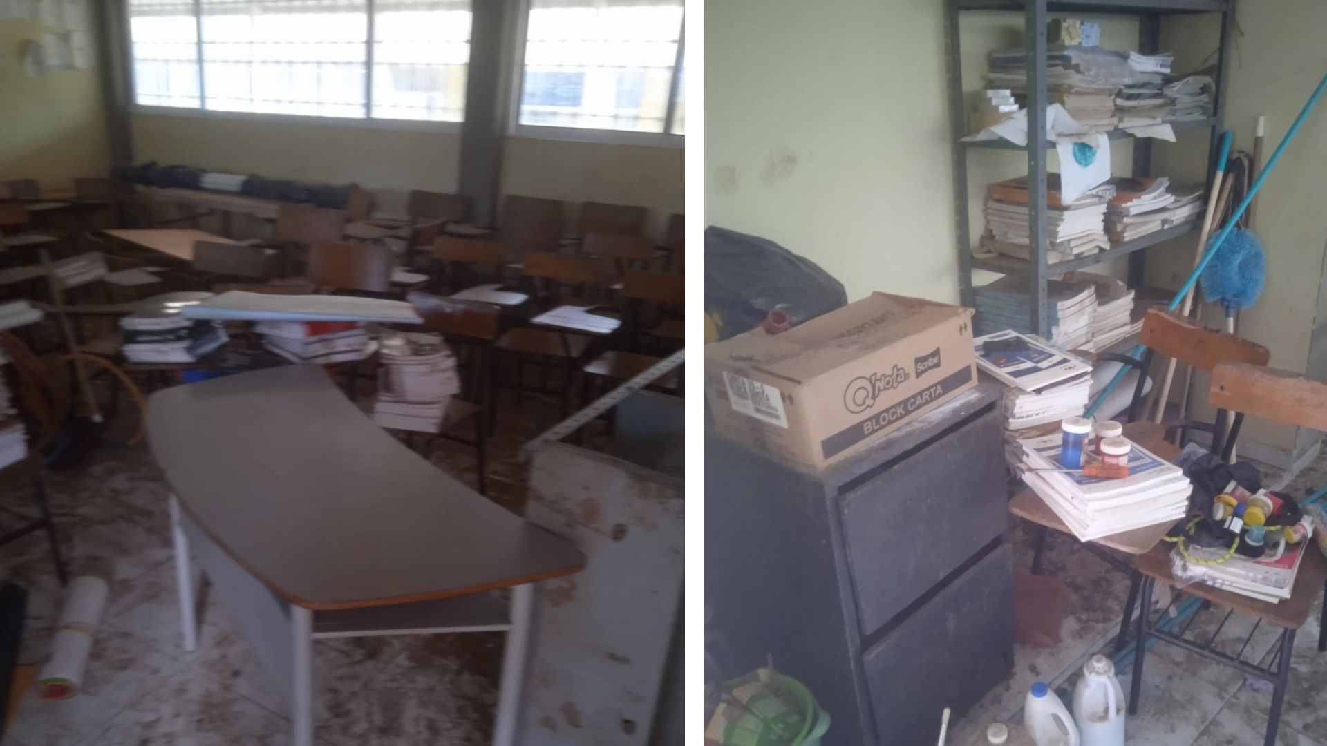 Hurtan equipos de informática en colegio de la zona indígena de Barrancas