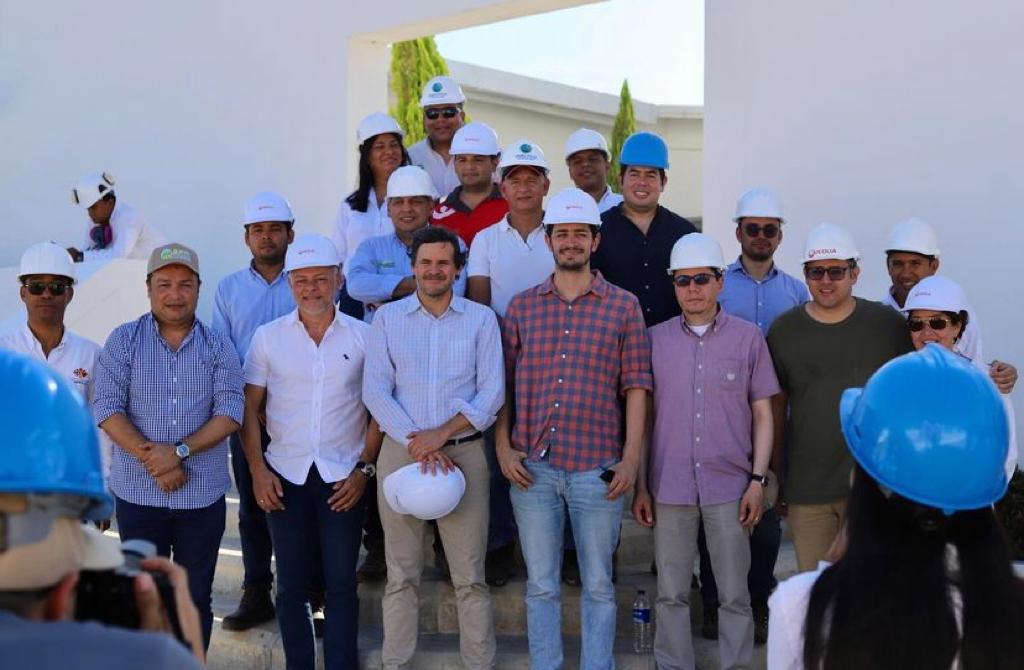 Gobernador (e) de La Guajira recorrió la represa del Río Ranchería junto al Presidente de la ADR