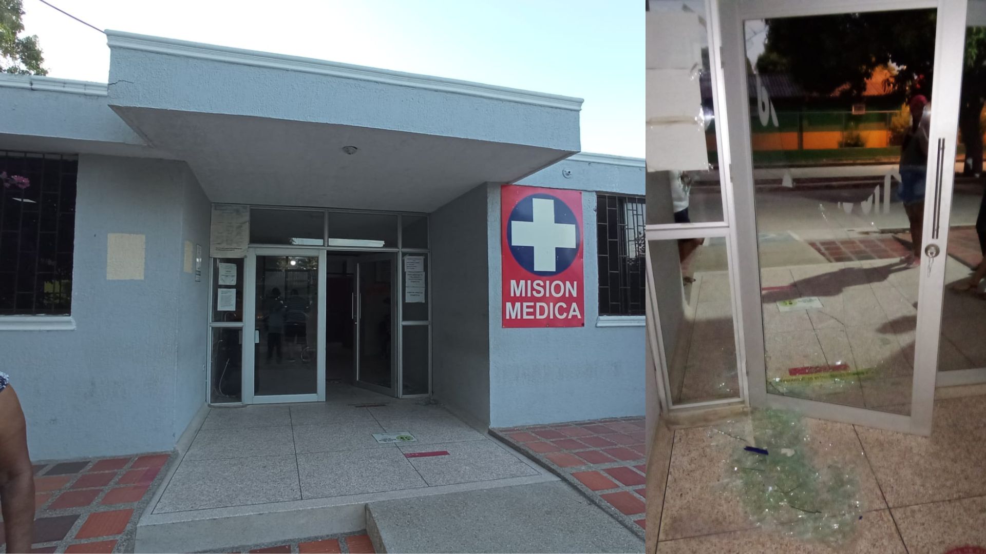 Atentan contra el Puesto de Salud del barrio Primero de Julio en Fonseca