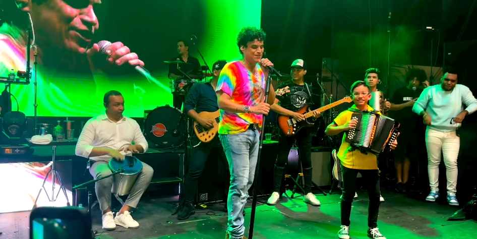 “No te vayas”, la petición que le hizo un niño acordeonero a Silvestre Dangond