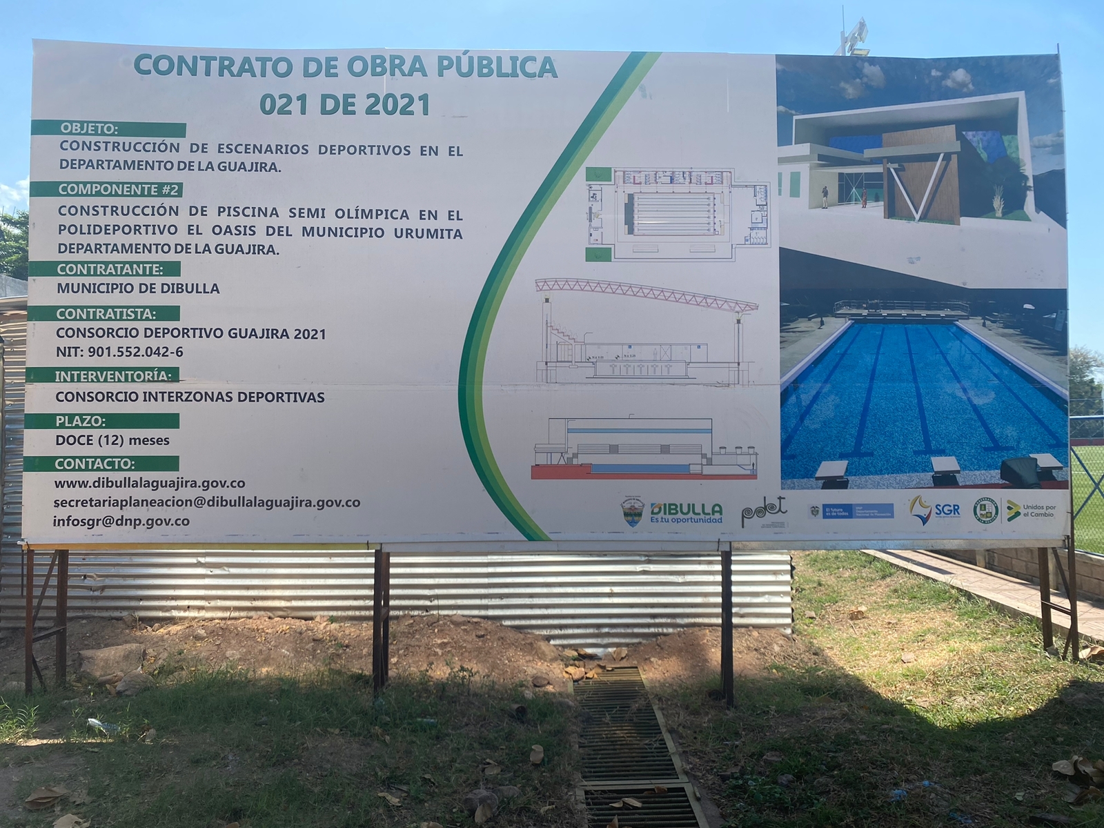 “Predios donde se construirá la Villa Deportiva son propiedad del municipio”: alcalde de Urumita