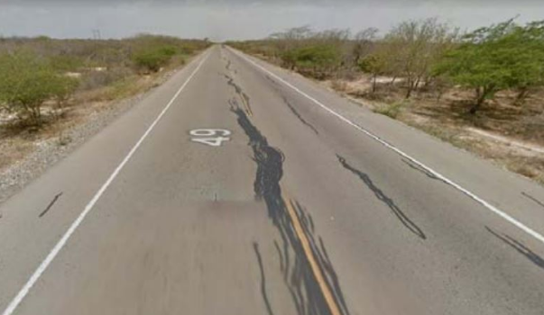 Un muerto y un herido en intento de atraco a camión en la vía Riohacha – Cuestecita