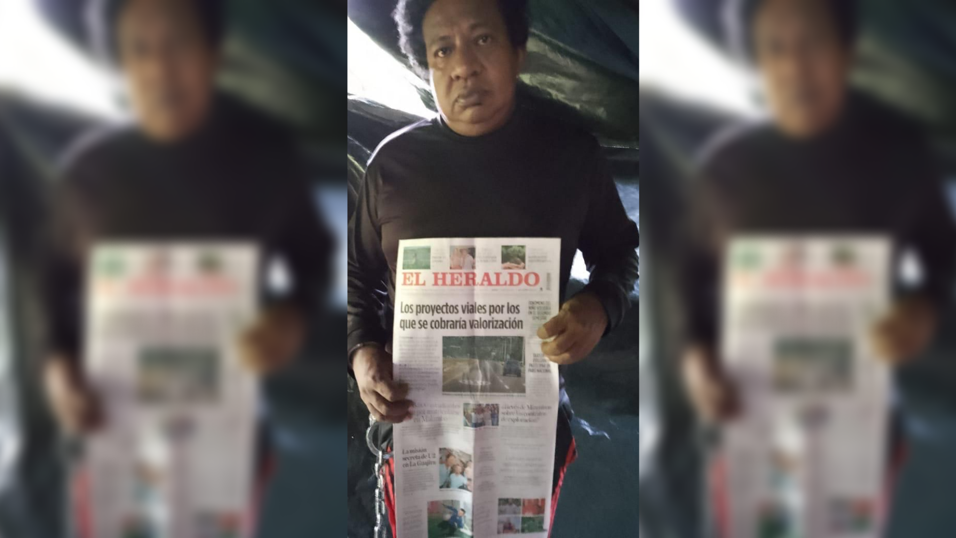 Autoridades del Ejército y Policía desconocen la procedencia de la fotografía de supervivencia de Roger Francisco Duarte