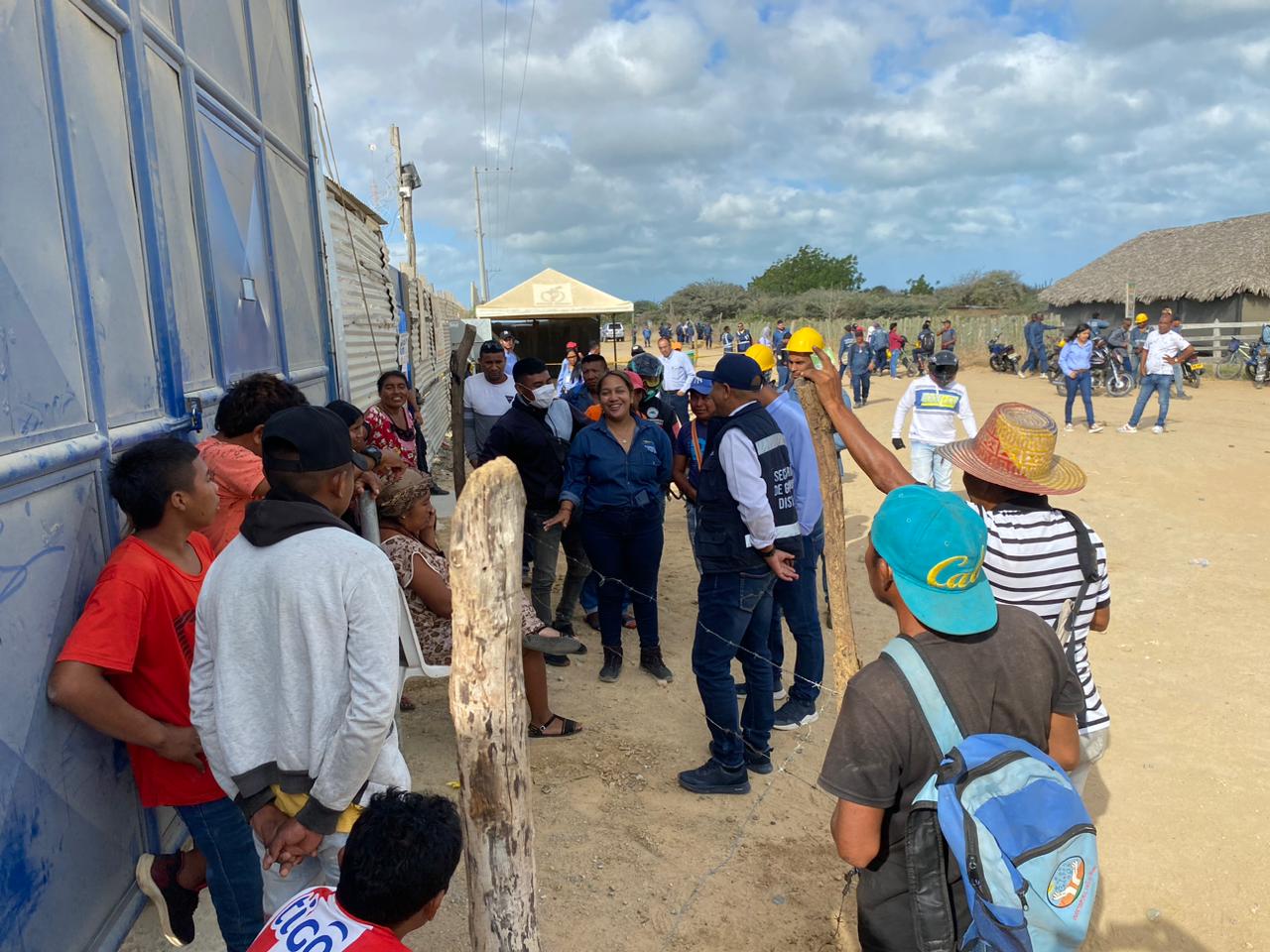 Comunidad de Los Haticos pide trabajar en la construcción de la nueva cárcel de Riohacha