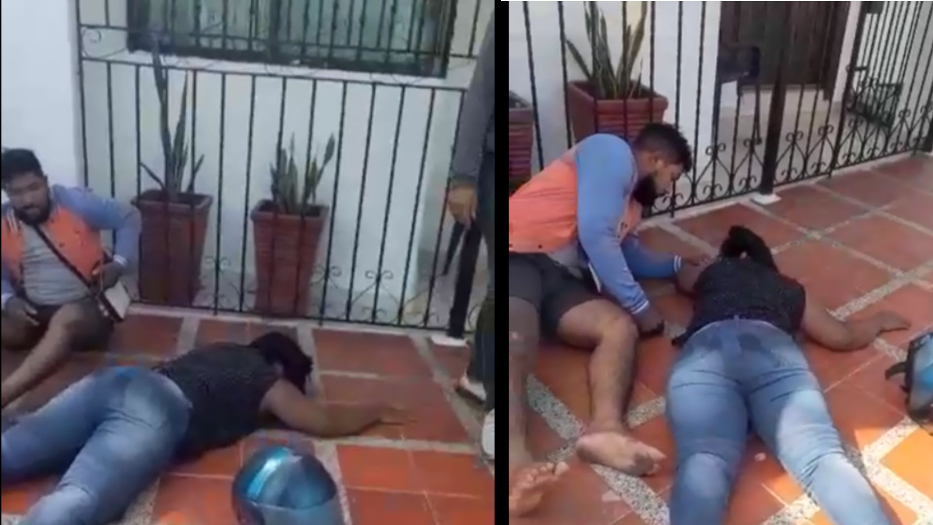 Accidente de tránsito cerca al Liceo Padilla deja dos lesionados, el conductor del vehículo se dio la fuga