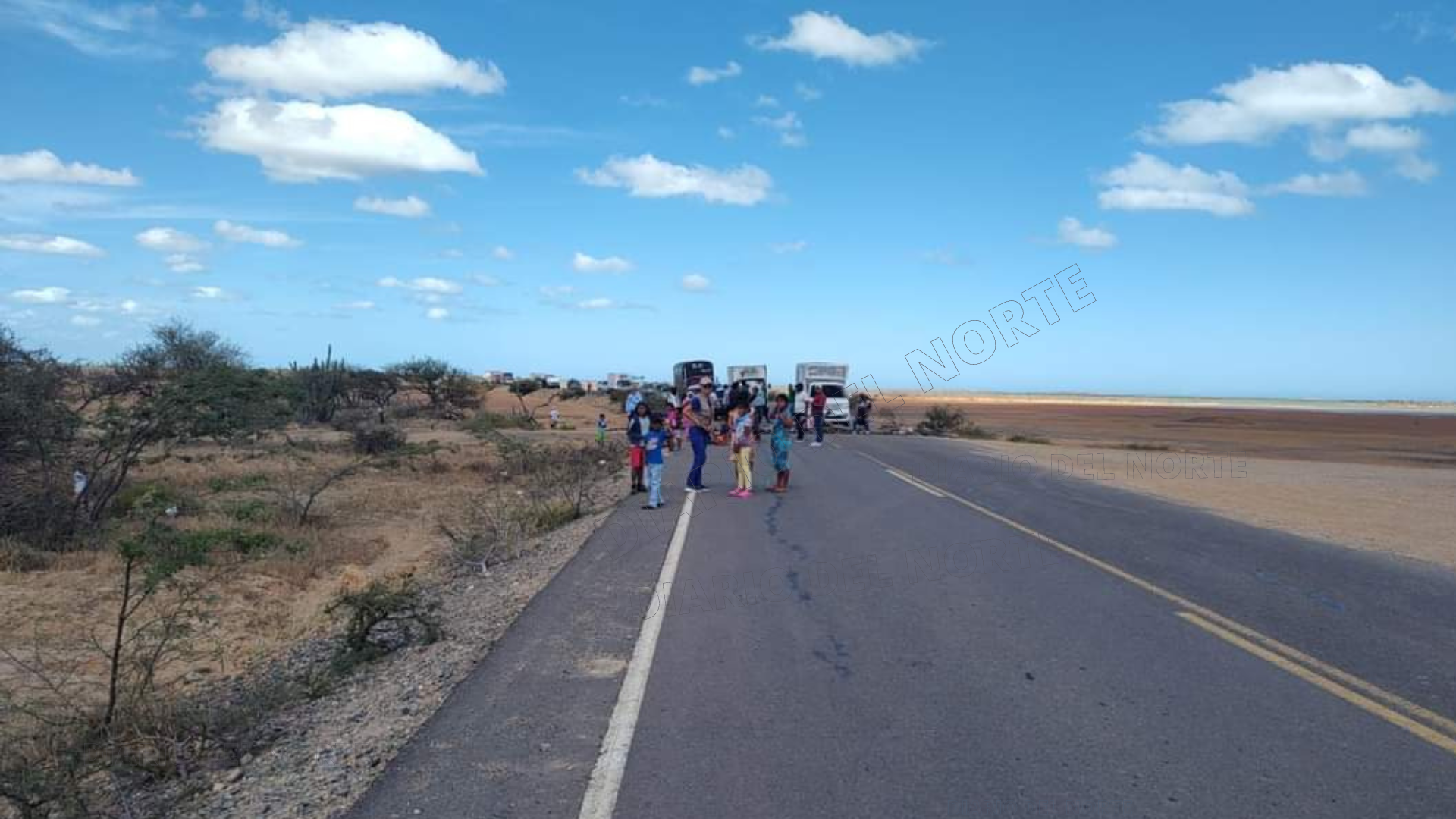 Predominó el dialogo: a las 3 de la madrugada se levantaron los bloqueos de vías en 7 puntos de La Guajira