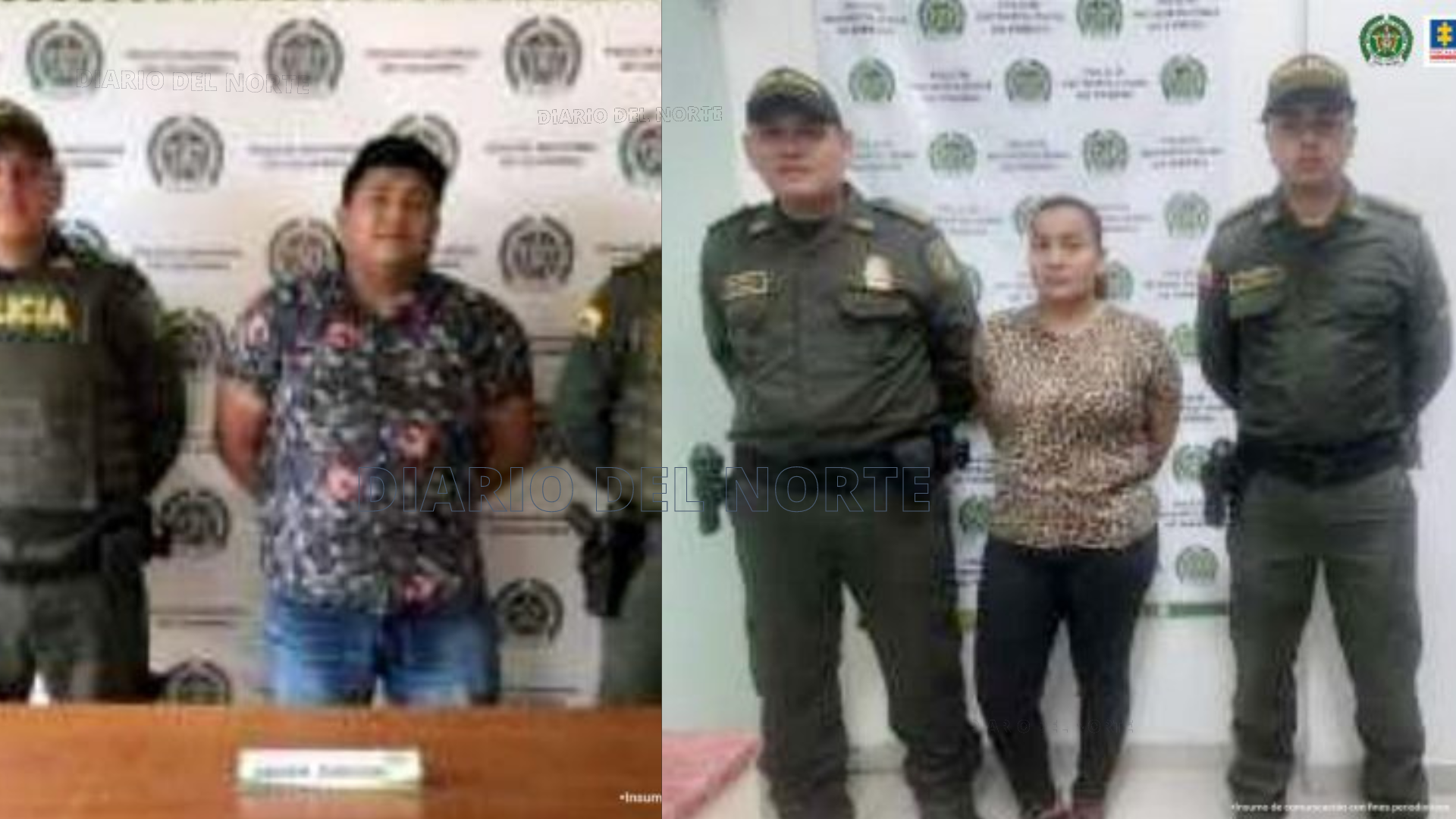 Capturan a dos presuntos integrantes de ‘Los Calata’ dedicados a la extorsión en Riohacha