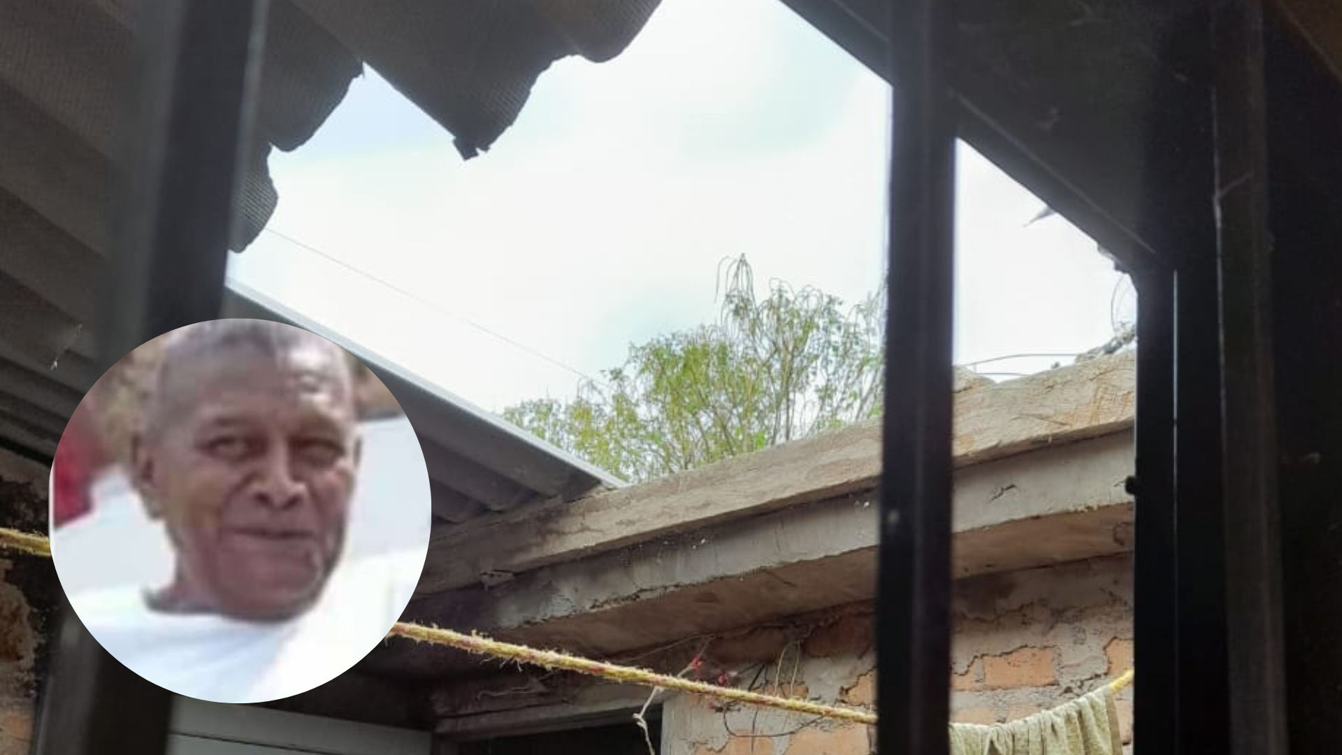 Hombre de 76 años murió al caer del techo cuando arreglaba una gotera en su vivienda en Los Haticos