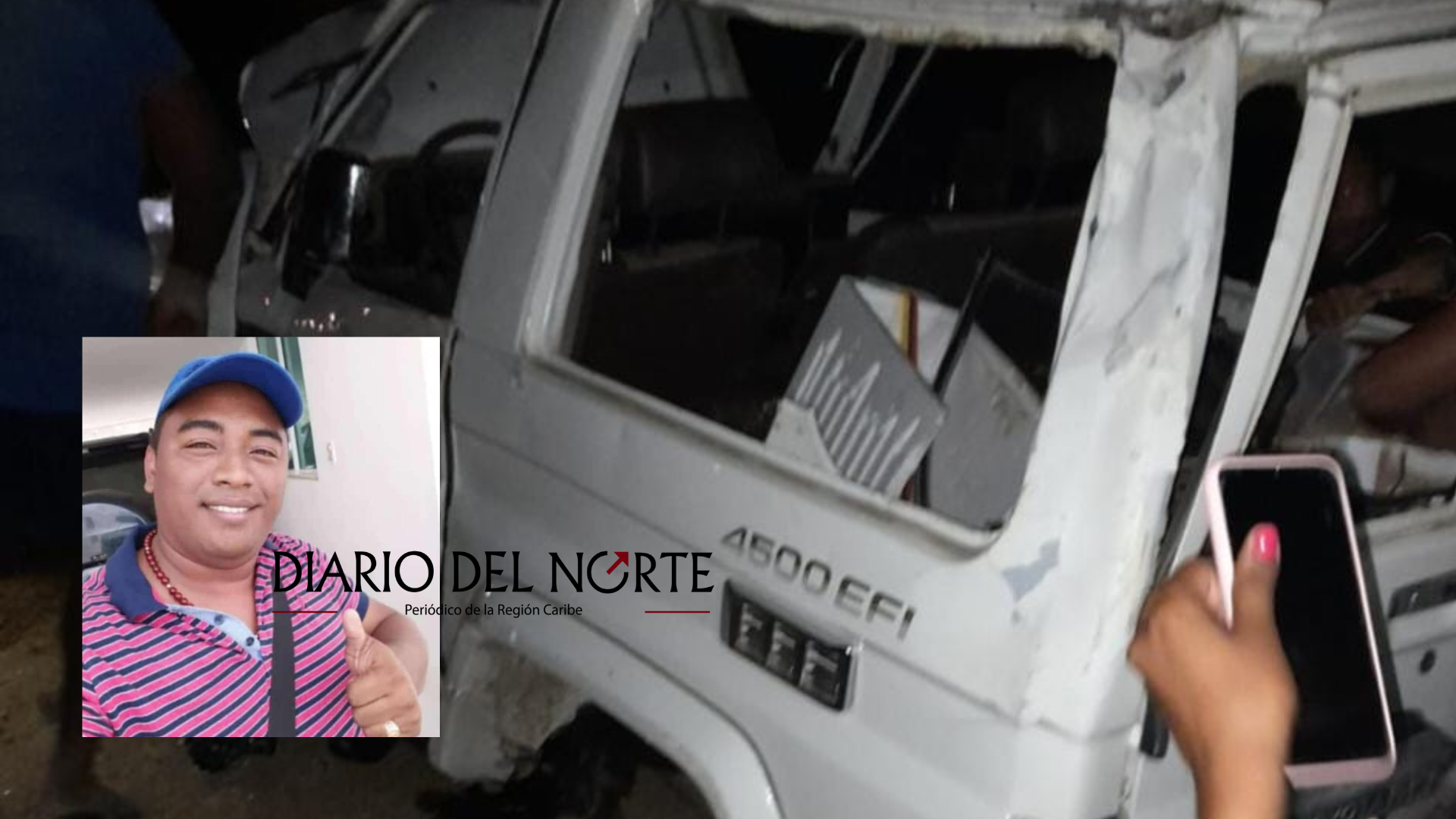 Un muerto y cuatro heridos deja accidente de tránsito en la Alta Guajira, sector de Puerto Bolívar