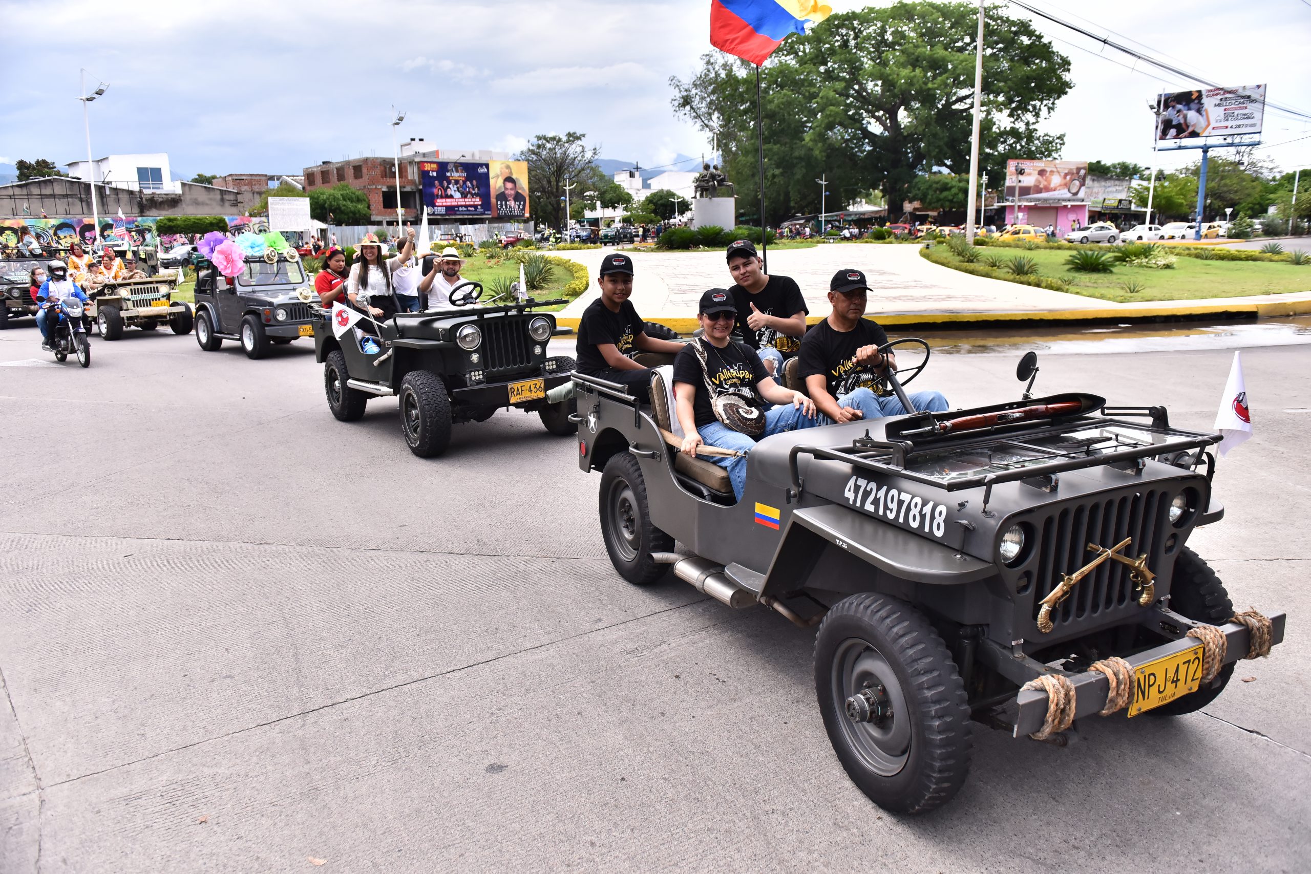 Desfile de Jeep Willys Parranderos se tomará a Valledupar con su viaje de recuerdos y alegrías