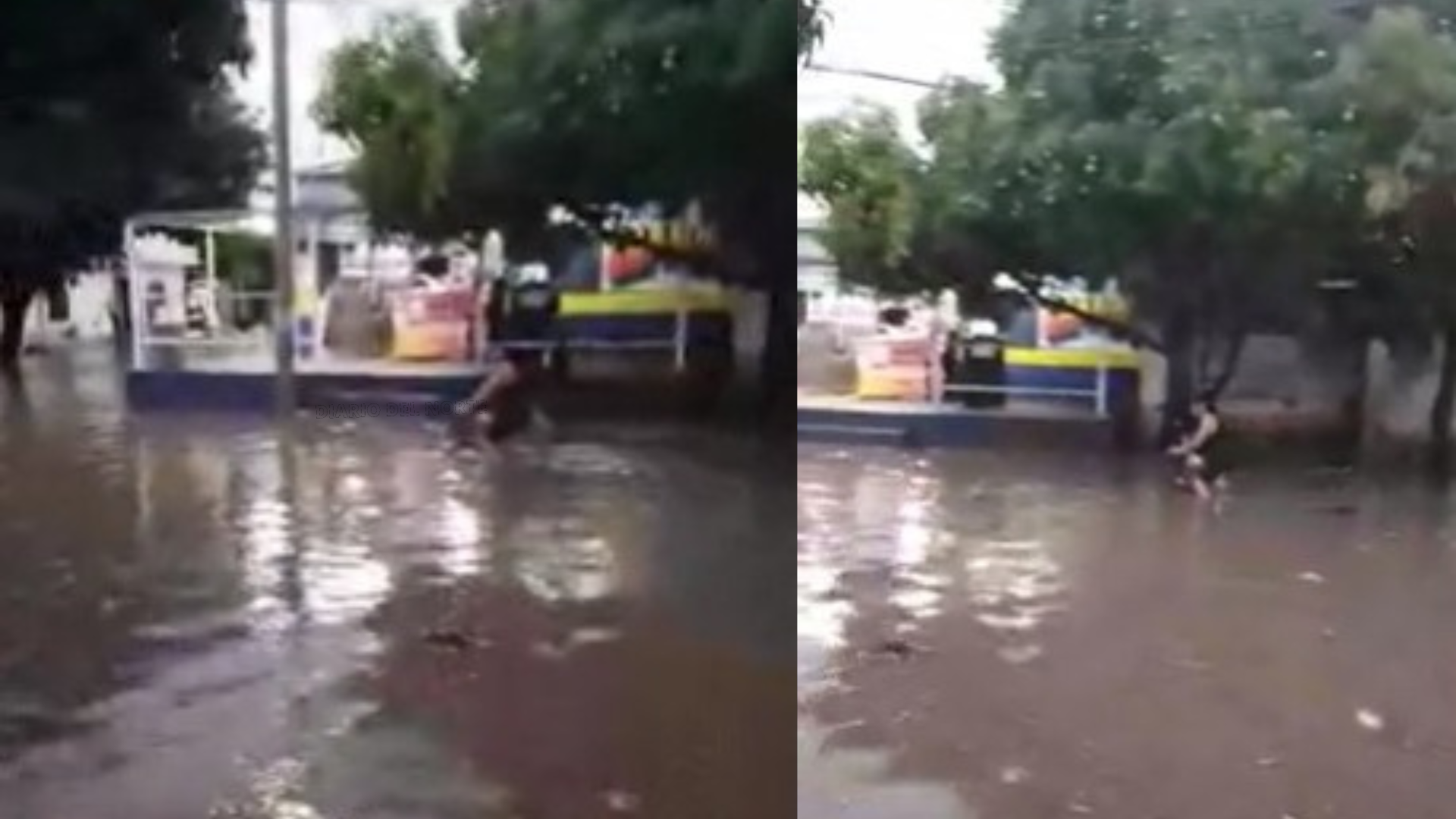 Habitantes de la calle 27 se encuentran inundados ante trabajos fallidos de la Administración Distrital