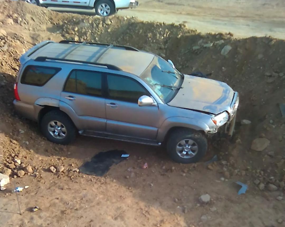 Varios lesionados deja accidente de tránsito en la vía en construcción entre Uribia y Manaure