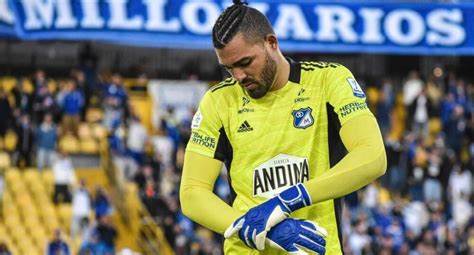 Portero guajiro Álvaro Montero quedó por fuera de la titular de Millonarios por lesión durante calentamiento